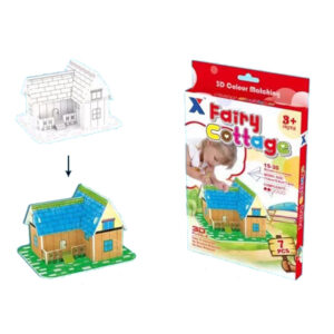 3D Coloring Painting Puzzles Set