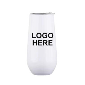 6oz Stainless Steel Stemless Champagne Tumbler