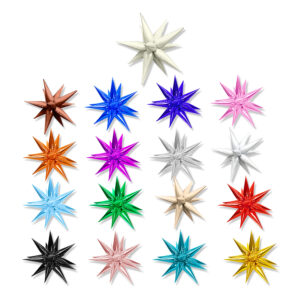 Raindrop Cones foil balloon
