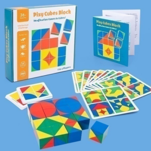Wooden Cube Blocks
